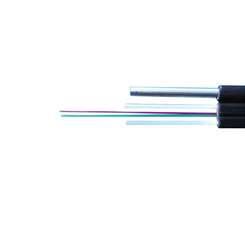 Single Mode 2 Core FTTH Optical Fibre Cable GJYXFCH Fiber Optic Cable Drop Cable
