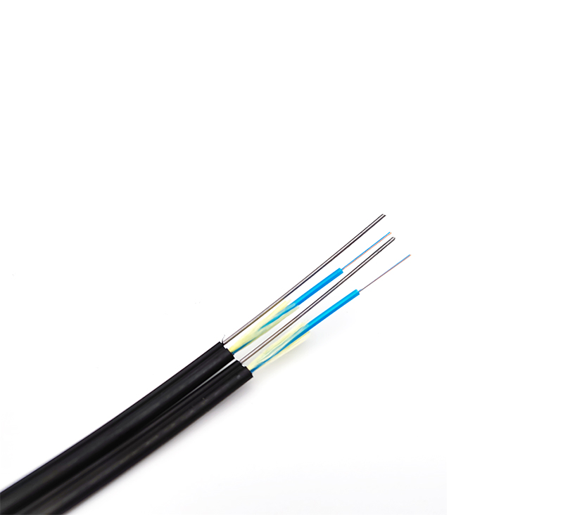 Outdoor Aerial Figure 8 Optical Fiber Cable With Steel Messenger Fiber Optic Cable Price Gyxtc8y